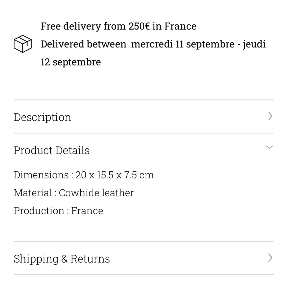 Pourchet Paris Sevres black flap bag small - Picture 8 of 17